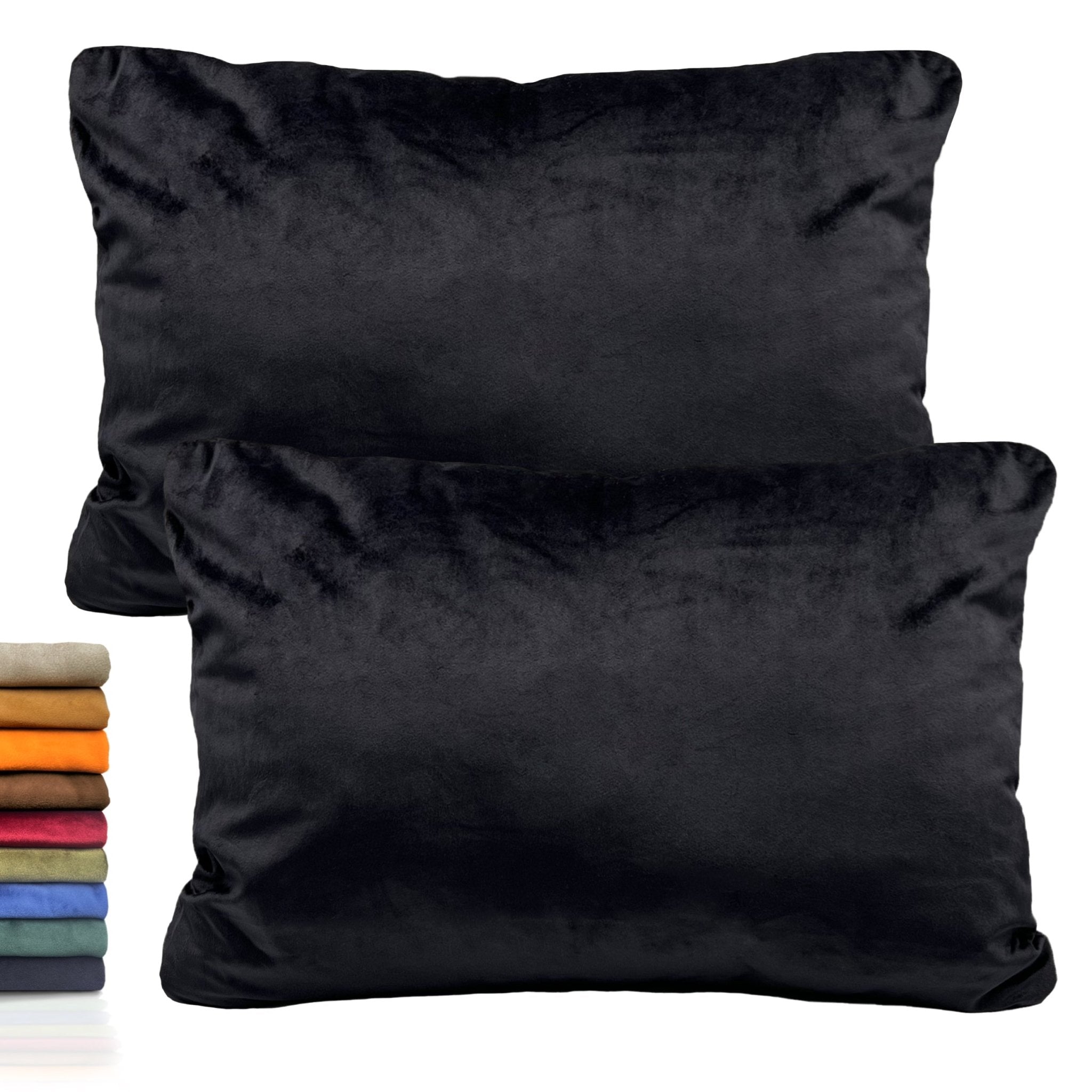 Imagen de Decoración Funda para cojín rectangular Terciopelo (Pack 2) en color 30x50 de Meishida